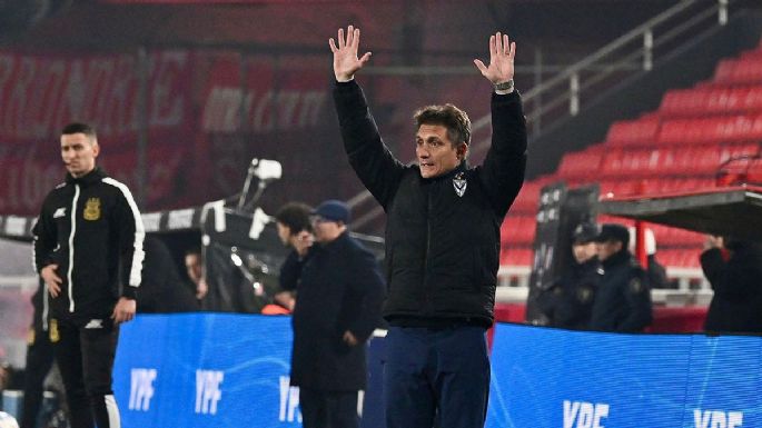 Vélez y Racing, en el partido de ida de cuartos de final