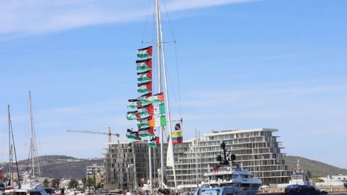 La Flotilla Global Sumud denunció a Israel por violar el espacio aéreo y la soberanía de Túnez