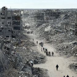 Israel negocia con empresas de EEUU la reconstrucción de Gaza