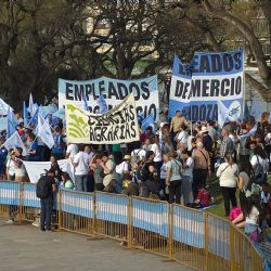 Una multitud asistió a la Marcha Federal Universitaria en Mendoza