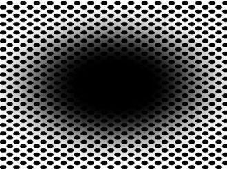 La ciencia detrás de la hipnotizante ilusión óptica del agujero negro