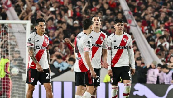 River y un duro golpe ante el Palmeiras en casa