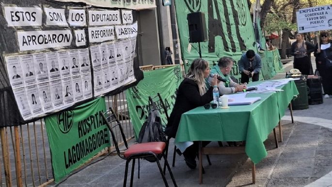 ATE escrachó a diputados y Cornejo remueve tutelas sindicales