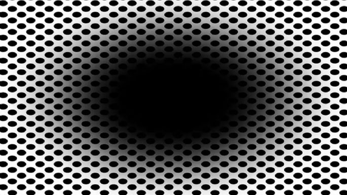 La ciencia detrás de la hipnotizante ilusión óptica del agujero negro