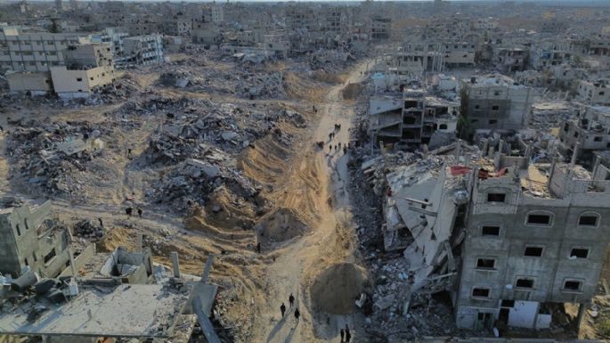 Israel negocia con empresas de EEUU la reconstrucción de Gaza