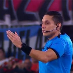 El "Baiteo" del árbitro que dirigió River-Palmeiras