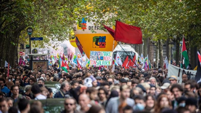 Jornada de protestas en Francia contra los recortes presupuestarios