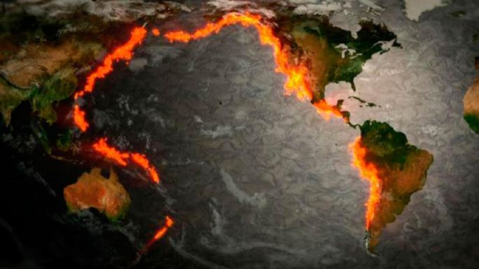 Circulo de Fuego del Pacífico: con pocas horas de diferencia tembló en Mendoza, México y Chile