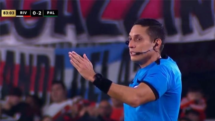 El "Baiteo" del árbitro que dirigió River-Palmeiras