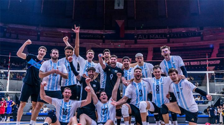 Primero, triunfazo de Argentina; segundo, Francia afuera