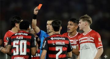 Conmebol anuló la expulsión de Gonzalo Plata en Flamengo-Estudiantes