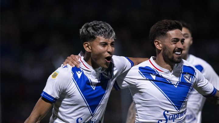 Vélez derrotó a San Martín en San Juan y se acerca a la cima