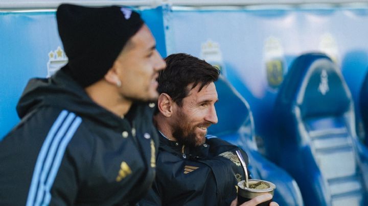 La Selección argentina ya se entrenó en Ezeiza
