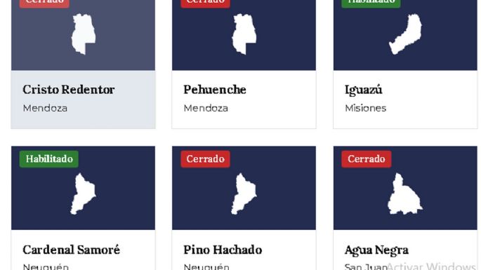 Cerraron el Paso internacional debido al mal tiempo