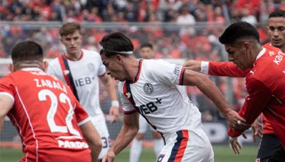 Independiente y San Lorenzo terminaron a mano