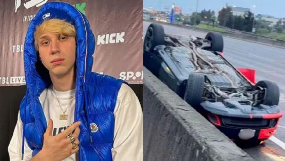 El streamer Brunenger sufrió un accidente en auto y tuvo que ser hospitalizado