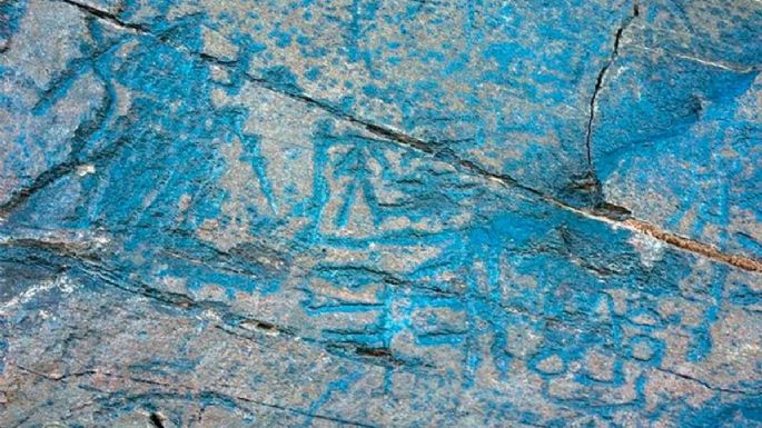 La única piedra grabada conocida de la dinastía Qin