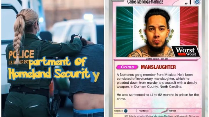 La Policía publicó un video capturando a migrantes como pokémones: “Atrapalos ya”