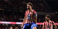 Julián Álvarez salió al rescate del Atlético de Madrid. 