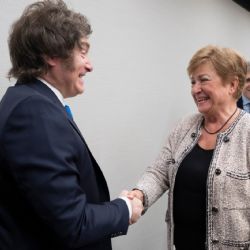 Kristalina Georgieva, tras la reunión con Javier Milei: “Las reformas estructurales son muy importantes”