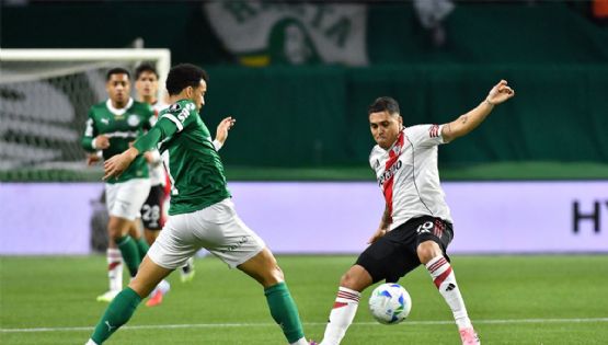 River se vino a pique en el segundo tiempo y se despidió ante Palmeiras