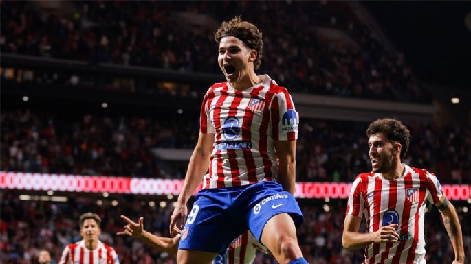 Los tres golazos de Julián Álvarez para el triunfo de Atlético de Madrid