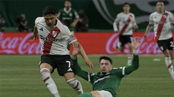 River se vino a pique en el segundo tiempo y se despidió ante Palmeiras