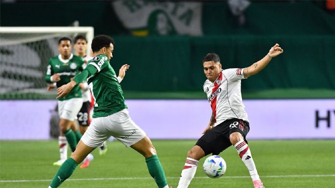 River se vino a pique en el segundo tiempo y se despidió ante Palmeiras