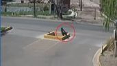 Foto ilustrativa de la nota titulada: ¡Qué peligro! Un zanjón se tragó a un peatón en Guaymallén