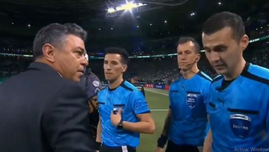 Gallardo y la eliminación de River: “El arbitro no supo manejar el partido”