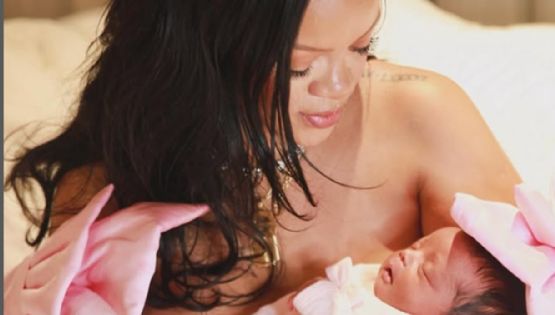 Rihanna presentó a su hija y reveló su nombre: Rocki