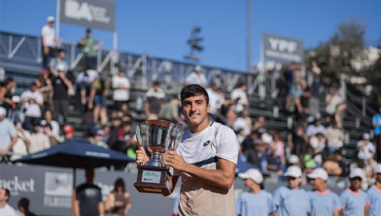 Román Burruchaga se quedó con el Challenger de Buenos Aires