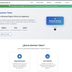 Hackean otra web estatal para promocionar una criptomoneda