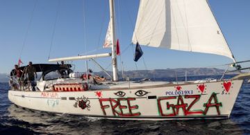 La flotilla humanitaria se acerca peligrosamente a Gaza