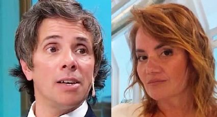 Robertito Funes fue agredido en la marcha por el triple femicidio y Nancy Pazos lo cruzó en vivo