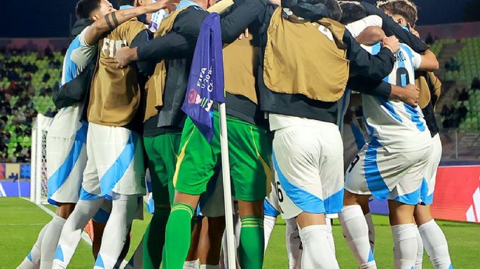 El Sub 20 sufrió al árbitro pero se sobrepuso y le ganó a Cuba