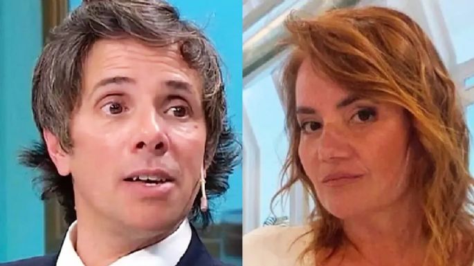 Robertito Funes fue agredido en la marcha por el triple femicidio y Nancy Pazos lo cruzó en vivo