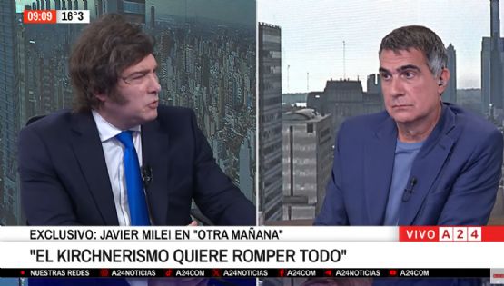 Javier Milei habló del supuesto vínculo de José Luis Espert con narcos