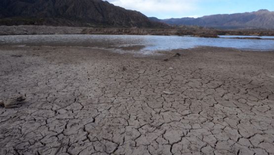 El río Mendoza tiene un nivel hidrológico de sequía severo