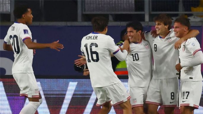 Estados Unidos metió 9 con 3 del argentino Benjamín Cremaschi