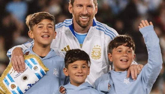 El dulce posteo de Antonela Roccuzzo tras el partido de la Selección