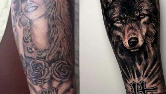 Mauro Icardi se tapó el tatuaje de Wanda Nara y mostró el proceso 