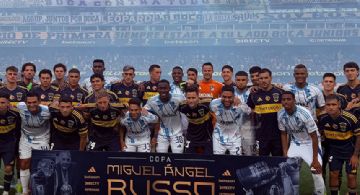 La Copa Miguel Ángel Russo para los dos tras el empate de Boca y Millonarios