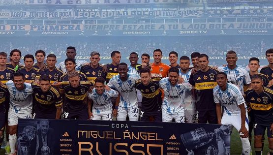 La Copa Miguel Ángel Russo para los dos tras el empate de Boca y Millonarios