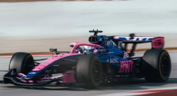 Franco Colapinto cerró un gran día en Barcelona 