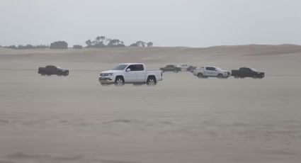 Turistas mendocinos volcaron en los médanos de Villa Gesell 