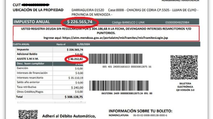 Analizan cobrar en el inmobiliario las obras del Acceso Este a vecinos de Guaymallén