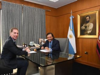 Diego Santilli afirmó que están los votos para aprobar la reforma laboral