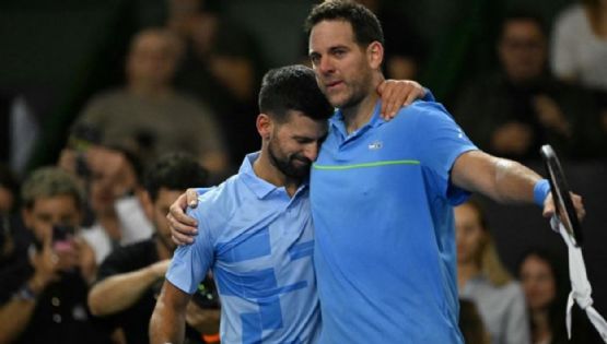El emotivo reencuentro entre Djokovic y Del Potro