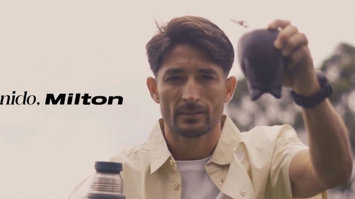 Milton Casco fue presentado en Atlético Nacional tras su histórico paso por River